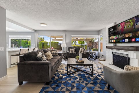 Hilltop Pool Bbq 4bd-3ba CalKing 18mi Disneyland