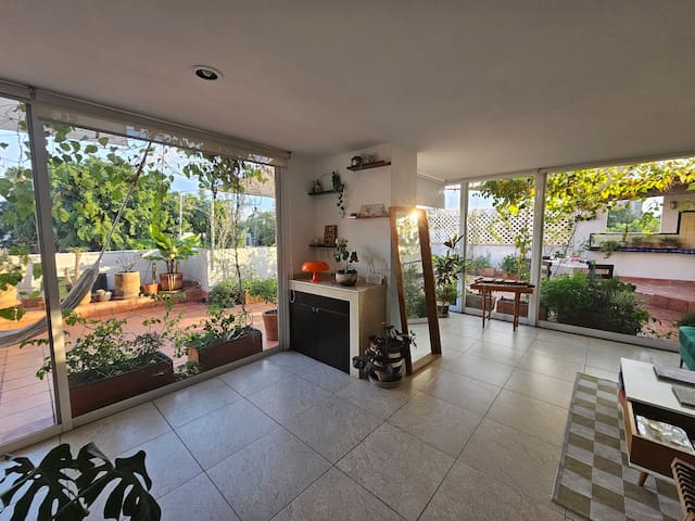 Huerto verde en la Roma