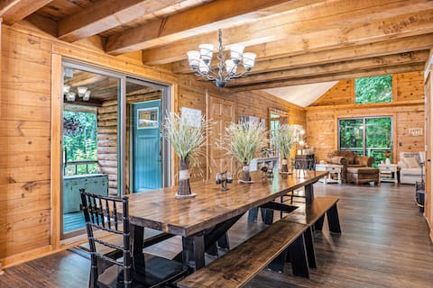 The best memories are made at a log cabin