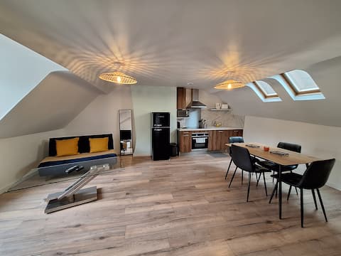 Air-conditioned 2-person T2 - Faubourg des voyageurs n°7