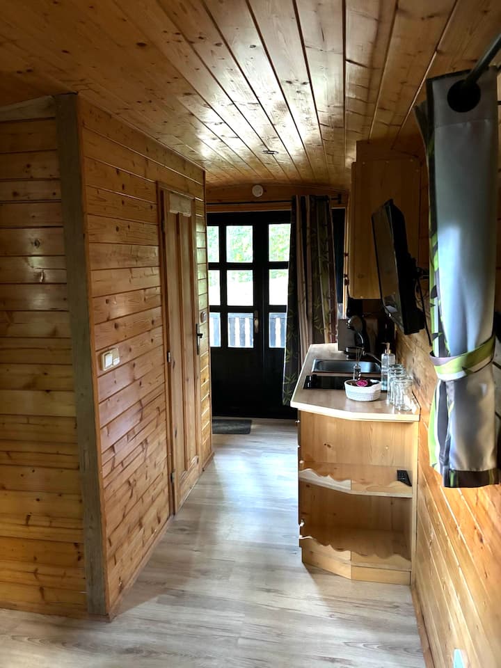 Charmante Roulotte Avec Bain Nordique - Pays de la Loire