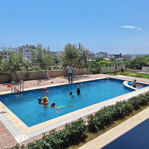 200m to the sea,Calm, Pool active