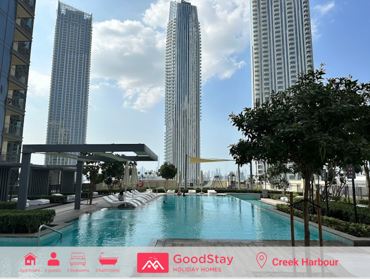 Modern 3bdr Apartment, High Floor W/ Amazing View - Dubaï