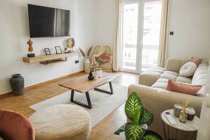 3BD w/ Temple of Zeus View – 5min to Acropolis gallery image 2