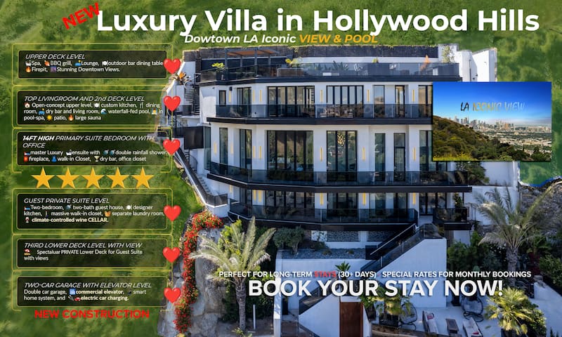 Luxury Hollywood Iconic LA Views