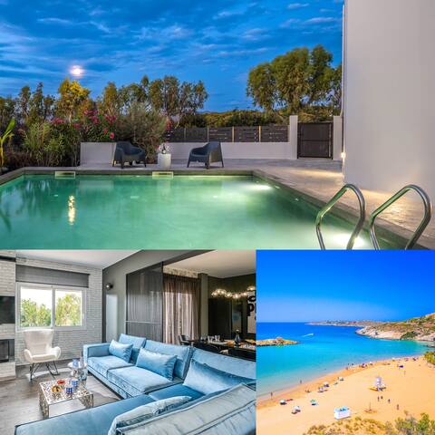 3′ to Beach / Family-Friendly Villa w/ Heated Pool