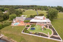 Bay front home w/ playground and heated pool