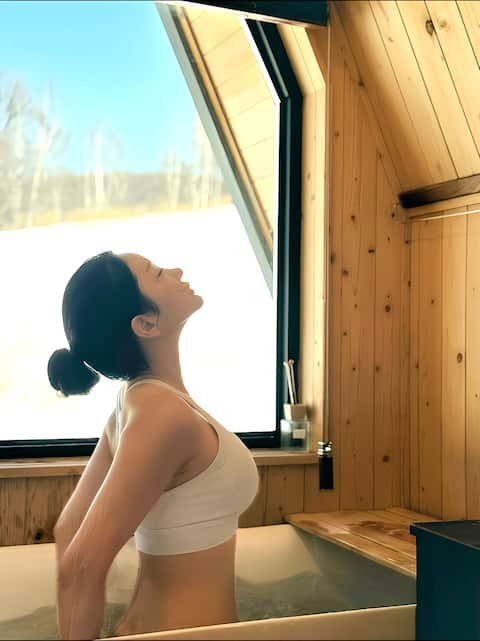 Daegwallyeong Sheep Farm 1 min away Private Exclusive stay [Healing Forest]