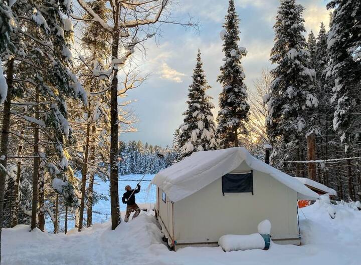 Muskoka tent camping 2025