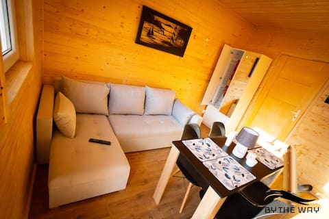Popular Airbnb listing: By The Way (domki nad morzem) in Gmina Będzino
