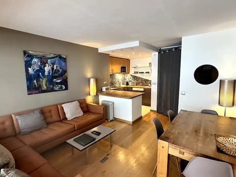 Annonce Airbnb populaire: Spacious luxury apartment with amazing views à Tignes