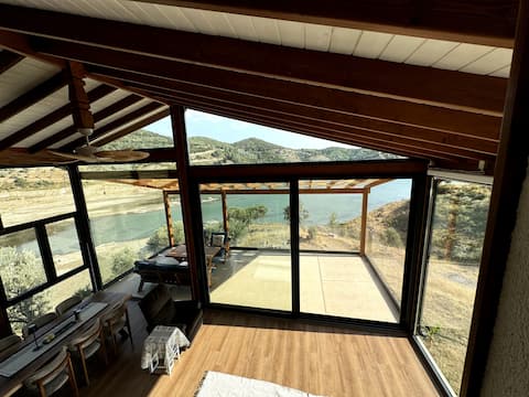 Meria Life Stone House with Lake View in Nature