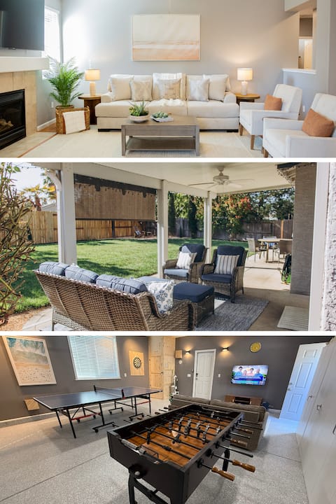 Elegant * Game Room * Outdoor liv * Amenities *