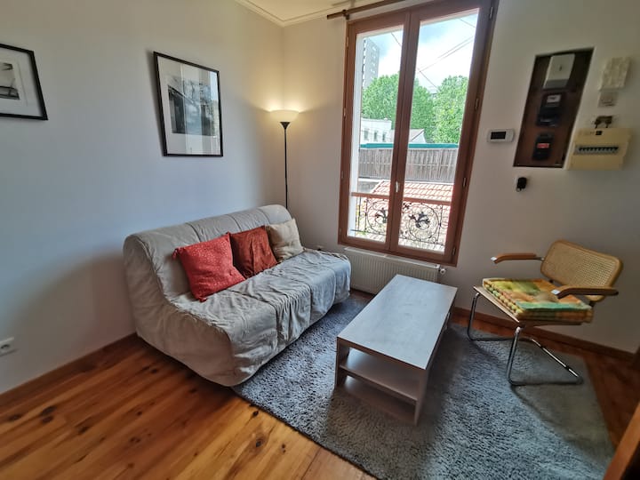 Studio Cosy Au Calme, Proche Paris - Ivry-sur-Seine