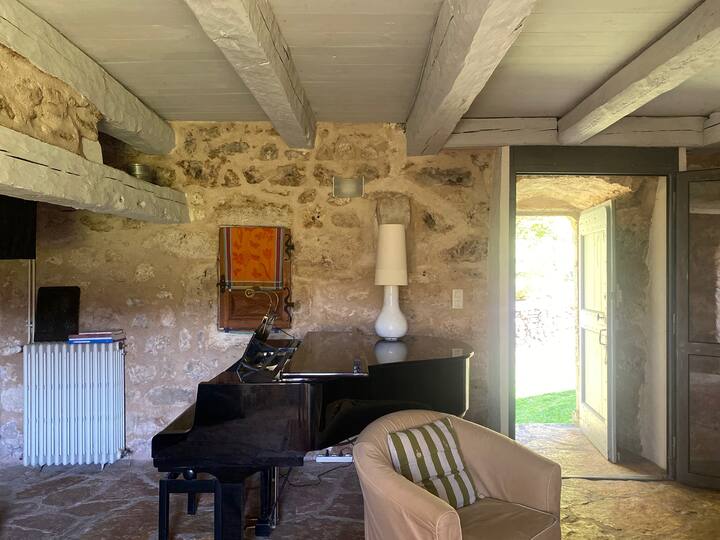 Bergerie Du Causse Et Annexe Rénovées Avec Piano - La Canourgue
