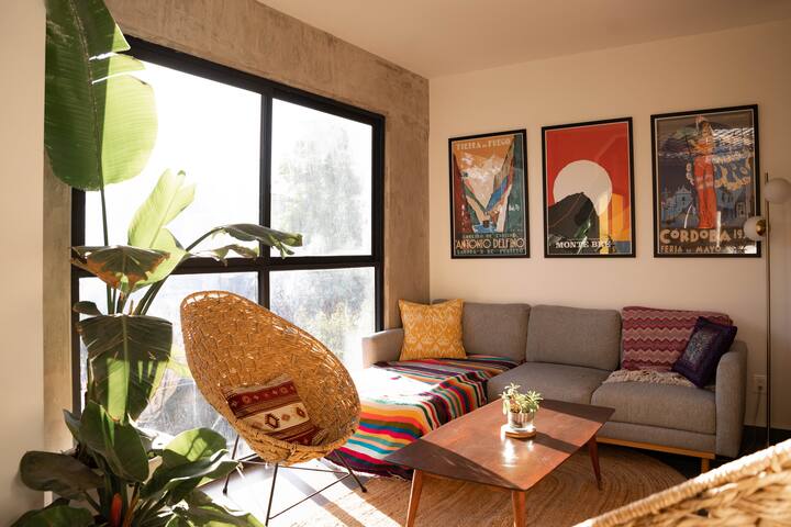 Unique duplex with private roof garden in Roma Sur gallery image 4