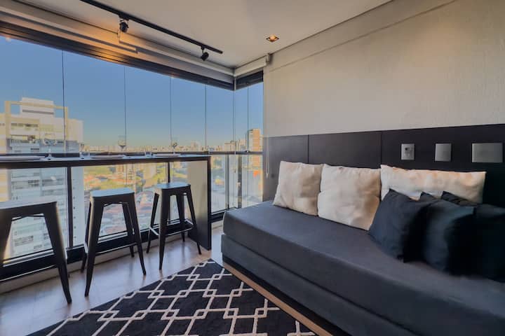 Studio Paulista W/ Garage | Consulate E Airport - Liberdade
