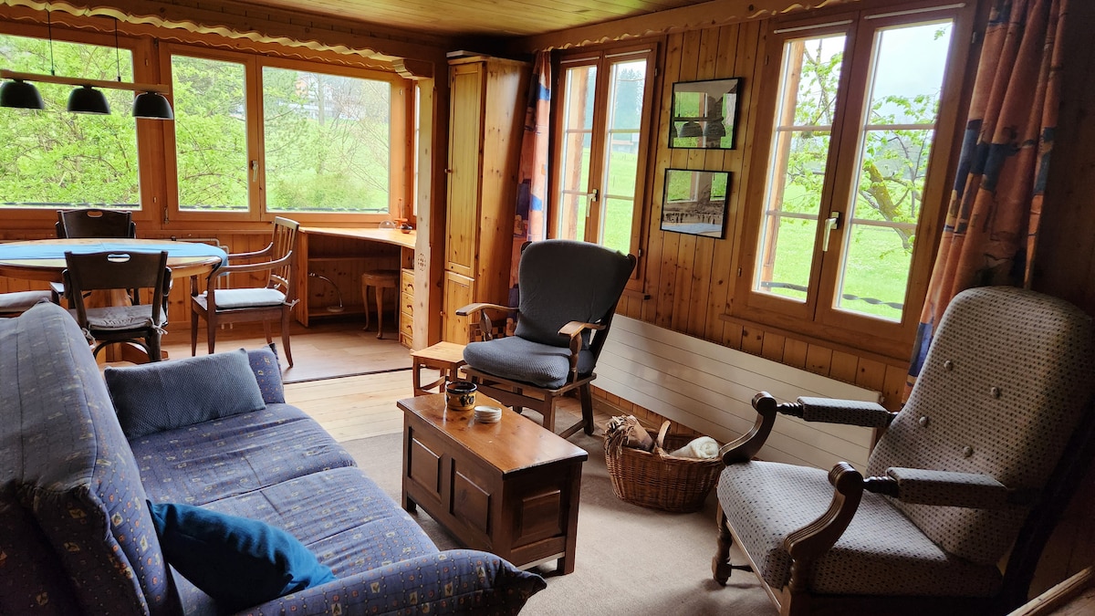 Top performing Airbnb: Farmhouse chalet in Kandersteg