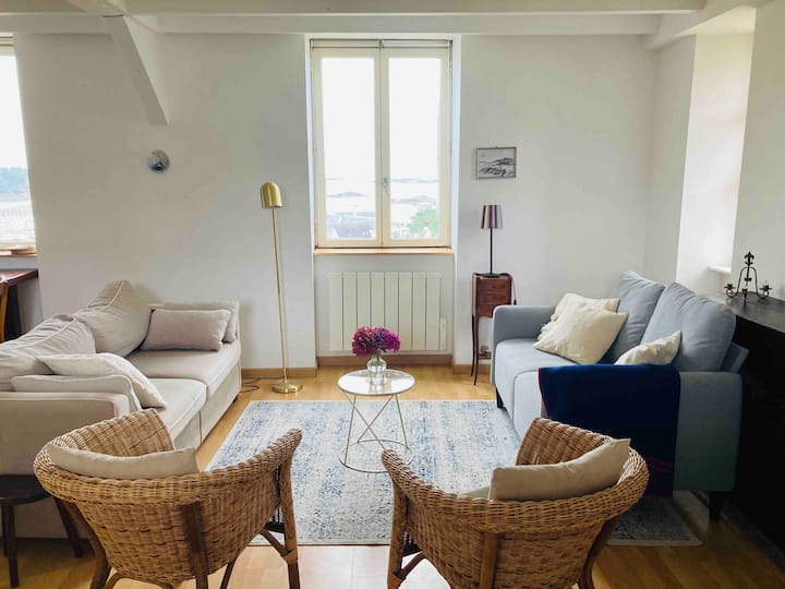 Duplex Vue Mer, Calme, 5 Min Plages & Commerces - Trébeurden