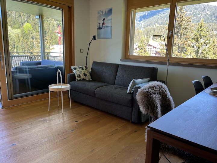 Gemütliche Und Schön Eingerichtete 3 Zi. Whg, Laax - Flims