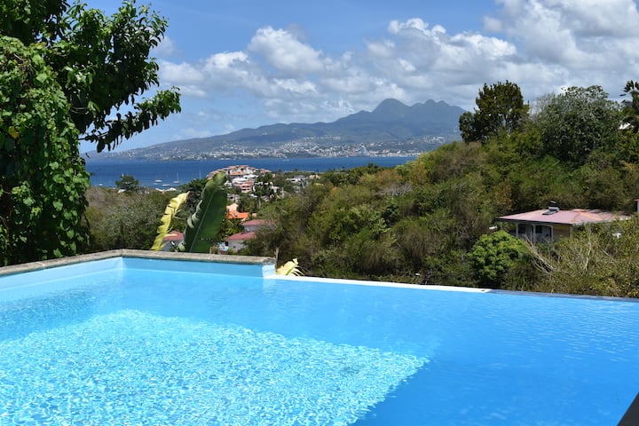 T3 Piscine Privée- Cannelle Terrasses De La Wallon - Martinique