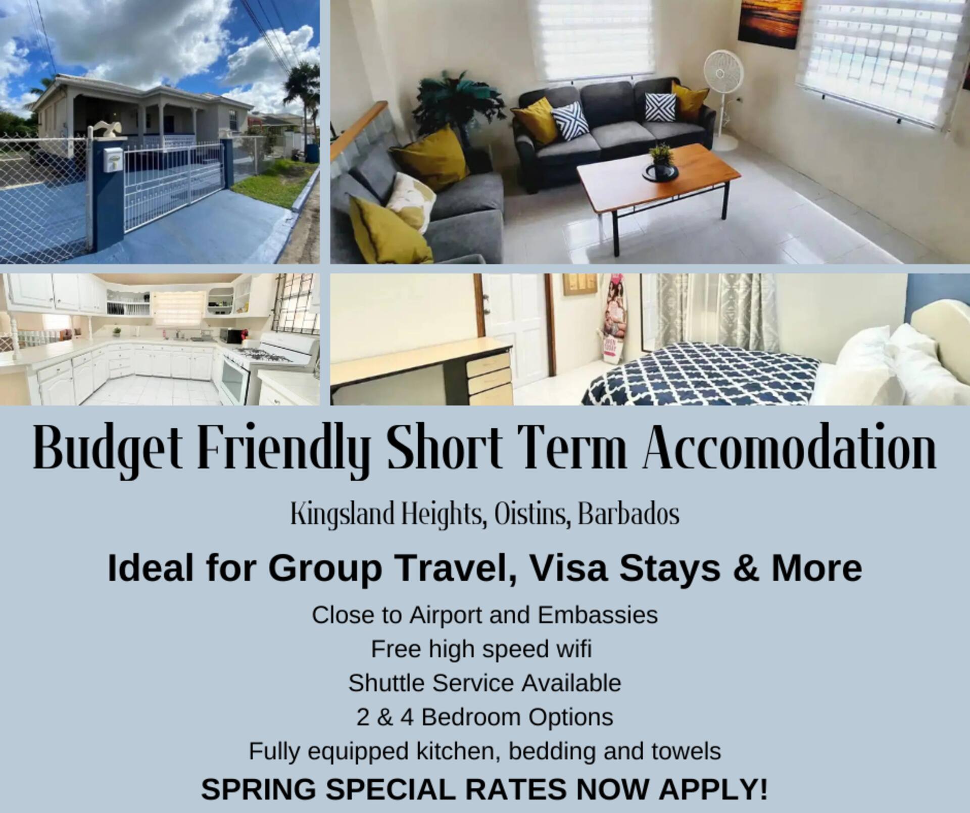 Spacious 2 BR Apt, Budget Friendly, Nr Miami Beach