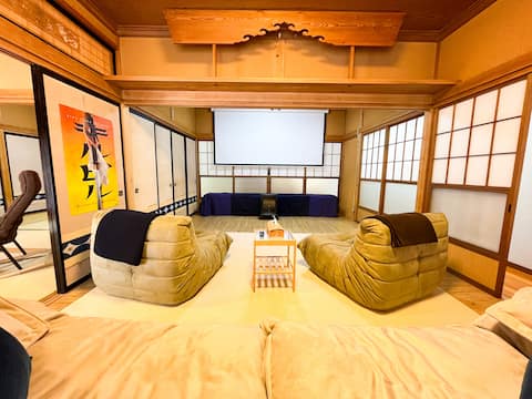 Large projector & BBQ, free gel nail for large groups [Jojo House]