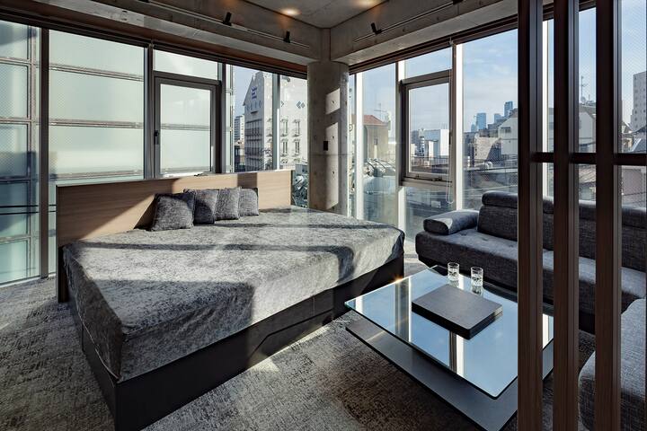 渋谷から車で5分/サウナ・壺風呂・屋上BBQグリル・カラオケ有/Wi-Fi/連泊割/羽田から25分 gallery image 3