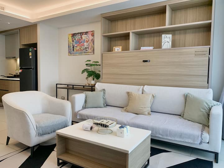 12f Perfect Location# Pool#gym@bts/mrt&2br#5ppl - Yan Nawa