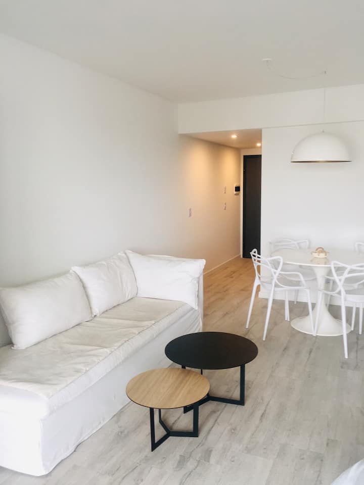 Departamento con pileta en la terraza y parrilla en Chacarita