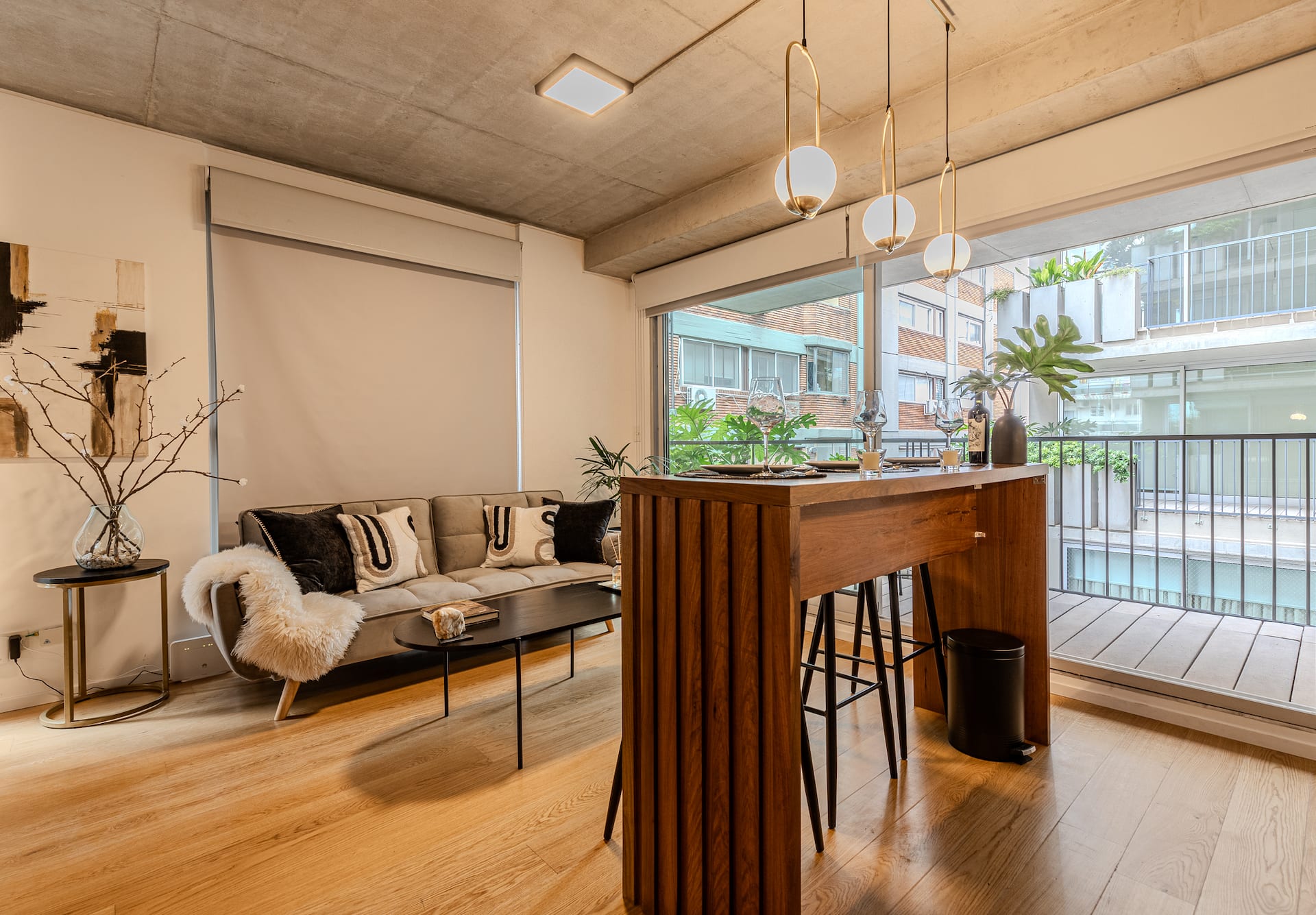 Estudio de 1 dormitorio con amenities en Recoleta