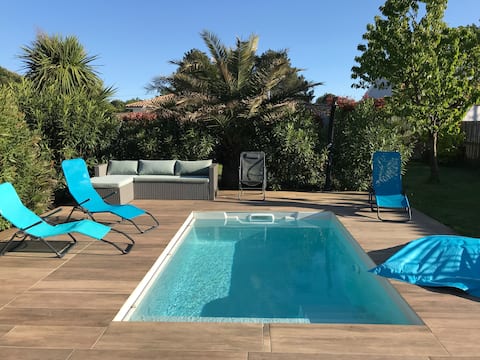 VillaOcean, heated pool near the ocean