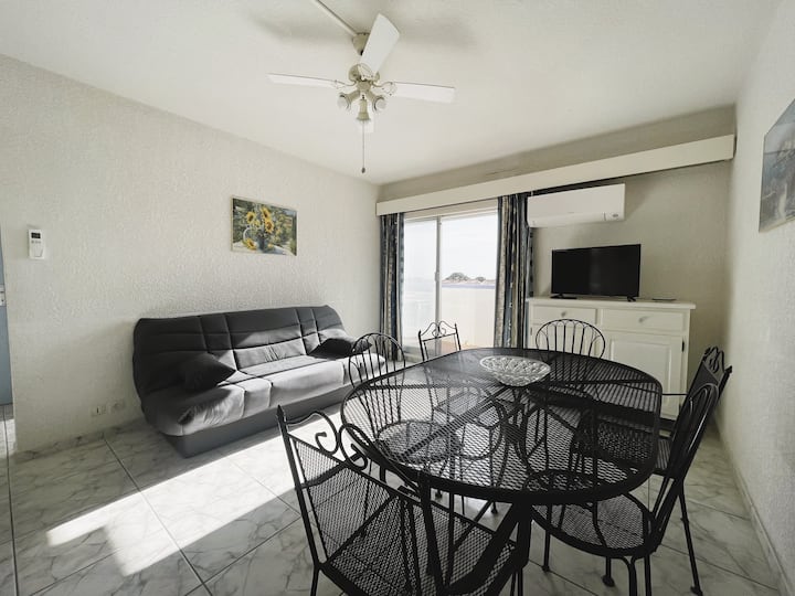 Lydia Playa T3 Mer 6 Personnes Clim Piscine Plage - Leucate