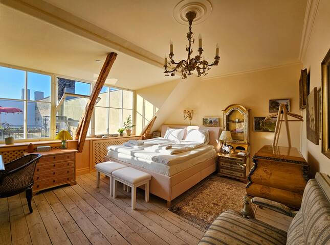 Magical fairytale penthouse.