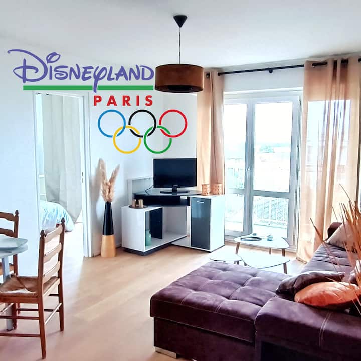 Appartement Lumineux Proche Gare Disneyland Paris - Neuilly-sur-Marne