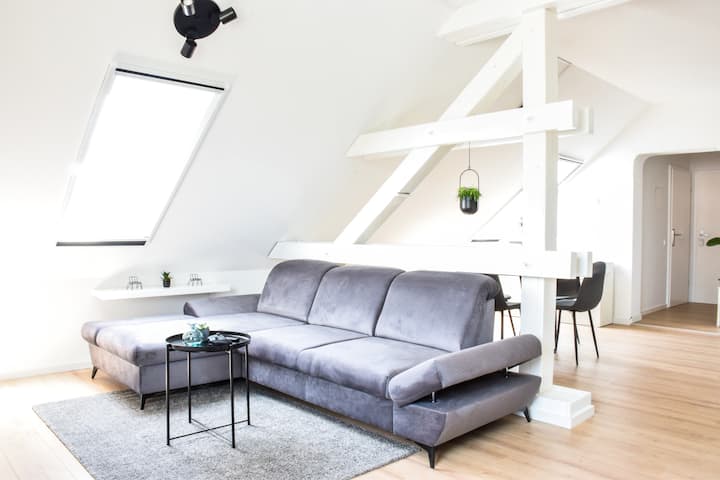 Stycoz - Modern Loft - 60 M2 - Kitchen - Parking - Berg