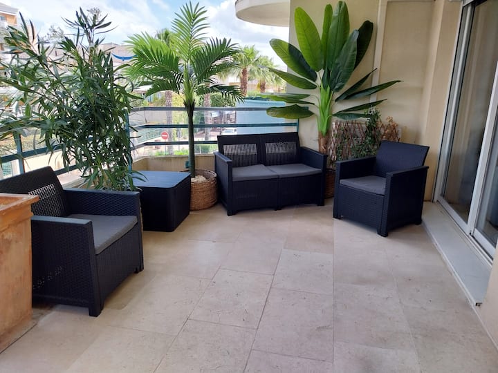 Bord De Mer, 70m2 Cœur De Ville, 2 Ch Bel Appart - Côte d'Azur