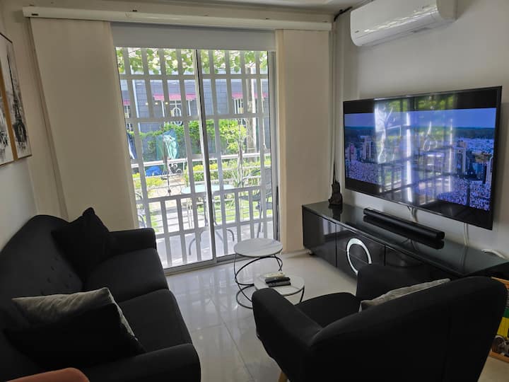 Aire Acondicionado, Apartamento De Lujo - Restrepo