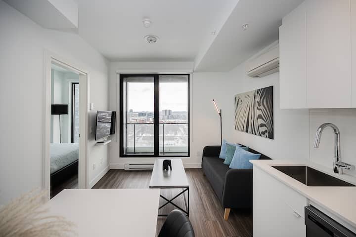 Upscale 1br | Modern | Near Lucien-lallier Metro - Montreal