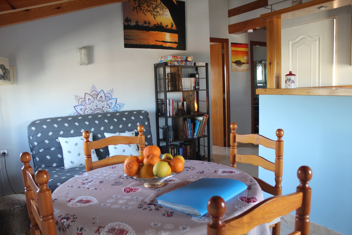 Top Airbnb: Casa Celidonia apartment 300 m from Oliva beach in Oliva