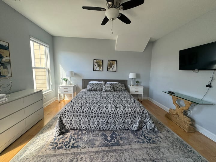 Primo piano, non sono necessarie scale per accedere (con bagno principale individuale)
