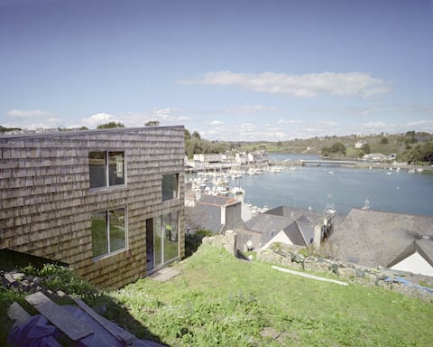 Seaside house with a view