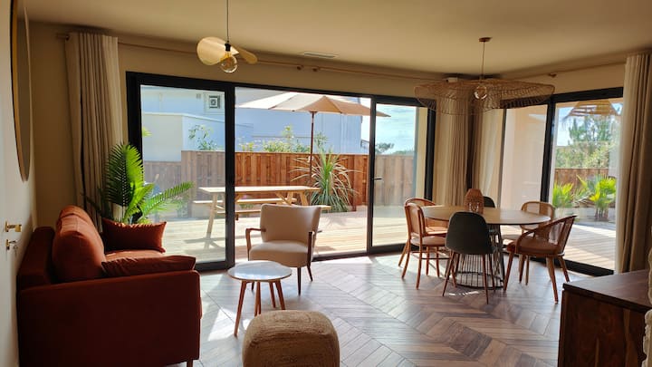 Villa Rose - Vue Mer Et Jacuzzi - 6/8p - Lacanau