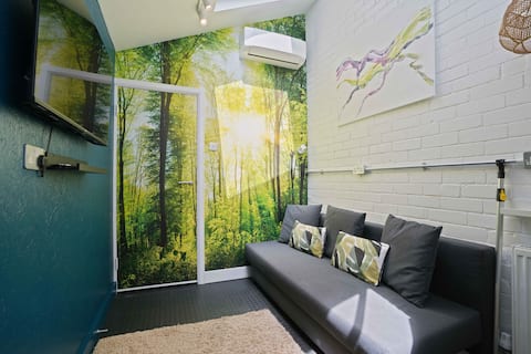 Successful Airbnb property: The Art House | Creative Garden Studio | Sleeps 4 in Hillsborough