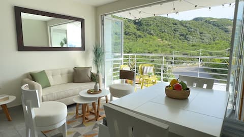 Successful Airbnb property: Apartment in Girardot: Relax with a Mountain View. in Girardot