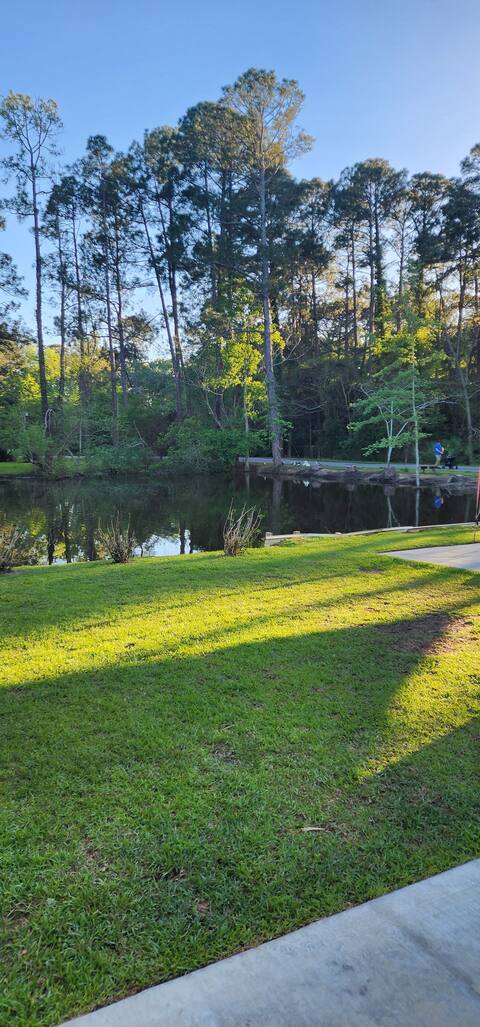 Peaceful Duck Pond close to I75