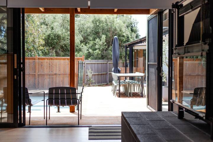 Quiet coastal escape with pool gallery image 2