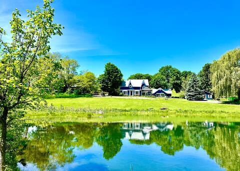 HeavenOn5th*9 bedrooms*hot tub*pool*pond & views