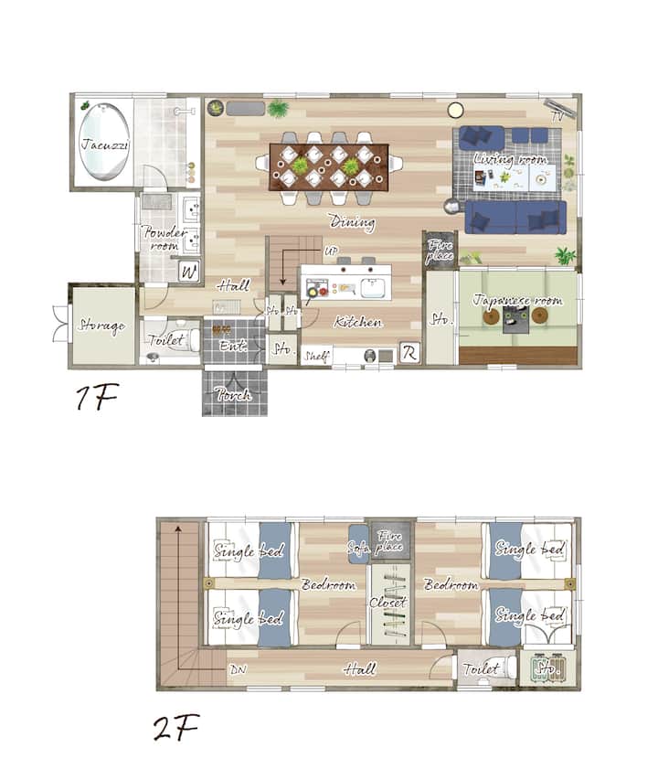 里山ｘ静寂（Tranquility）｜建築家ヴィラ｜bbq・焚火｜サトヤマテラス1分｜送迎＋食事可 - 君津市