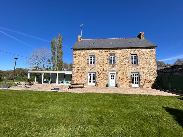 Gîte Rosalie - Piscine Chauffée, Campagne - Bretagne